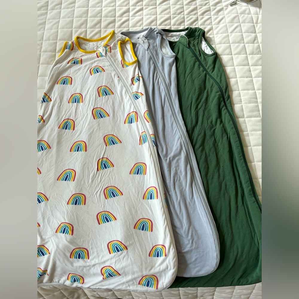 Kyte Baby Bamboo Sleep Bags - Lot of 3. Size 6-18 months
